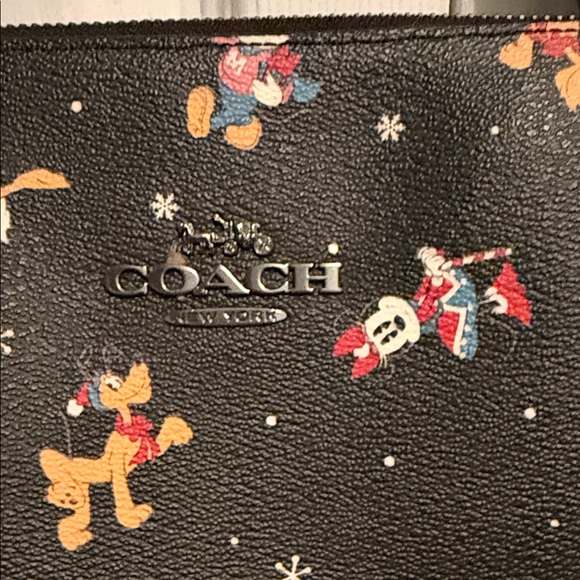 Coach Black Disney Character Tote - Picture 2 of 6